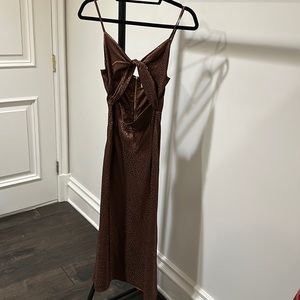 Brown Maxi Dress - Runaway The Label - XS - never worn
